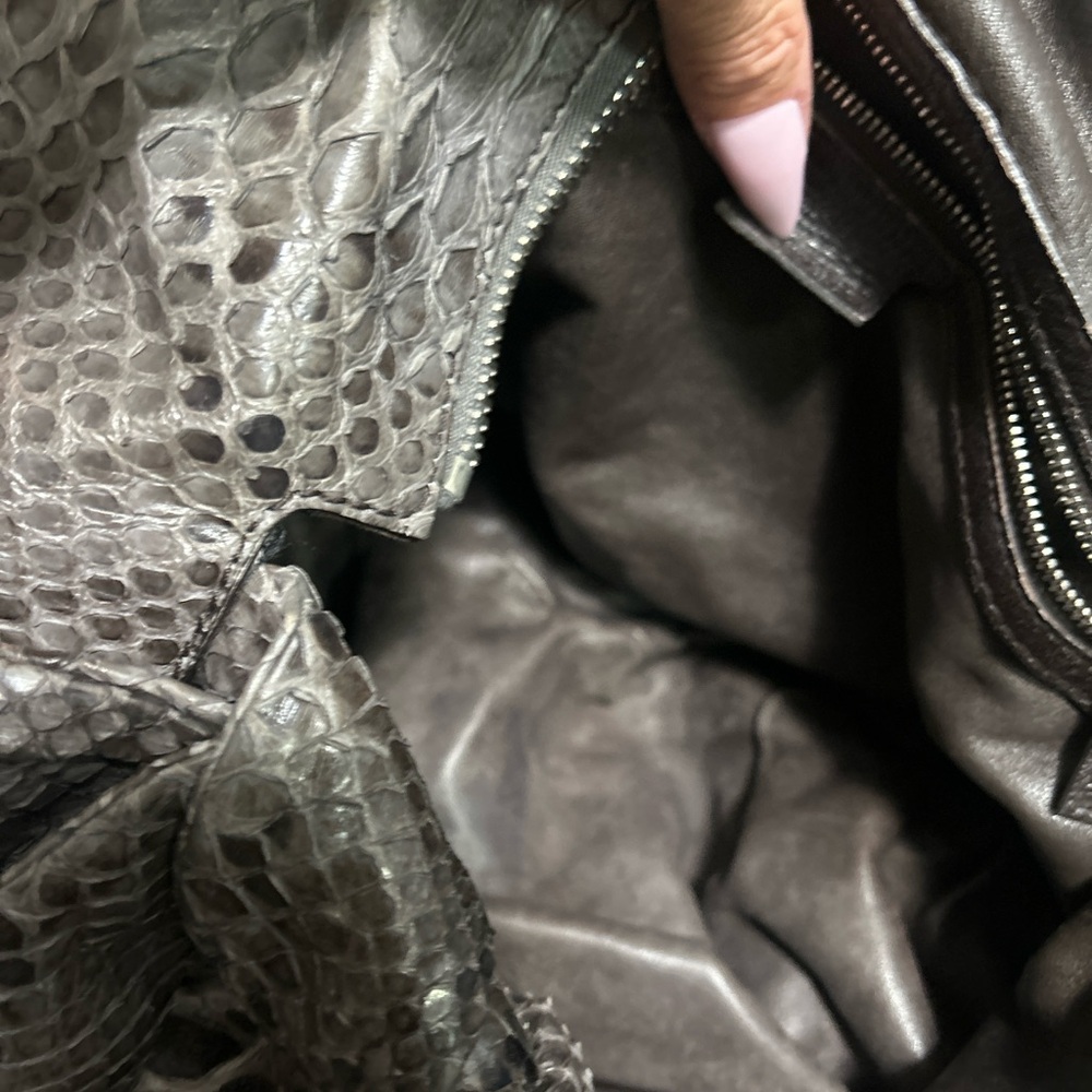 Gucci python medium shoulder bag - Picture 3 of 4